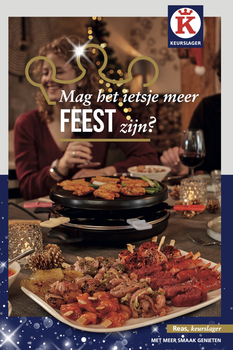 Keurslagerij Reas Kerst Feestdagen Folder Zoetermeer Boskoop